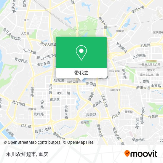 永川农鲜超市地图