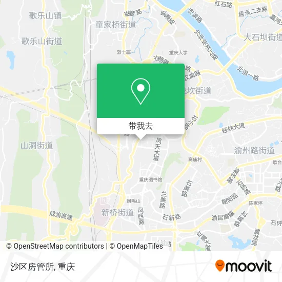 沙区房管所地图