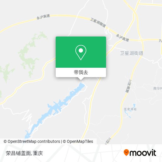 荣昌铺盖面地图