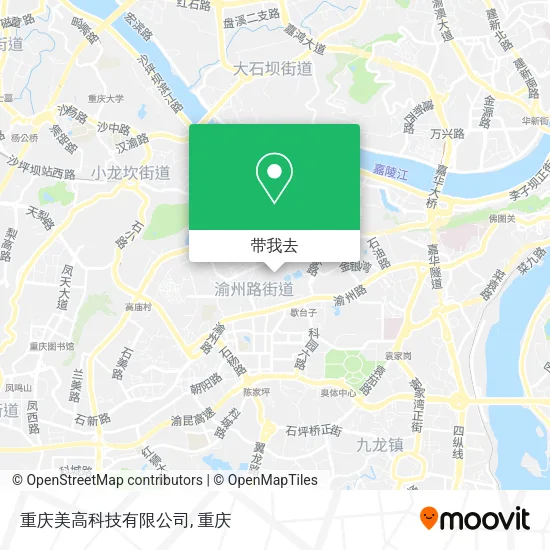 重庆美高科技有限公司地图