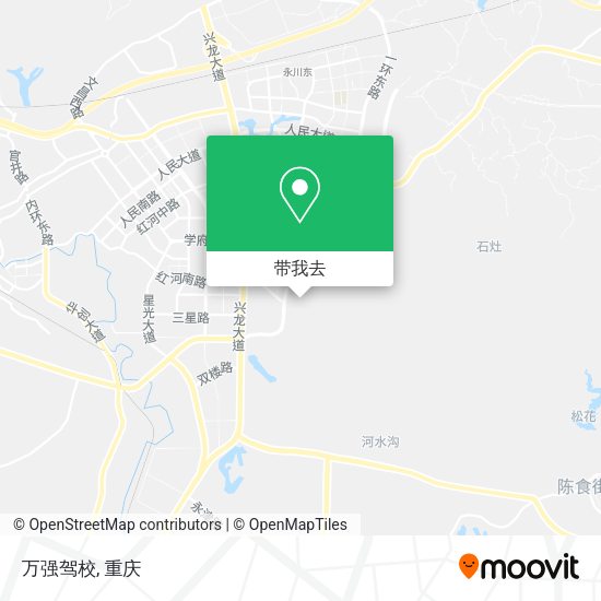 万强驾校地图