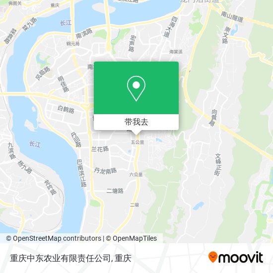 重庆中东农业有限责任公司地图