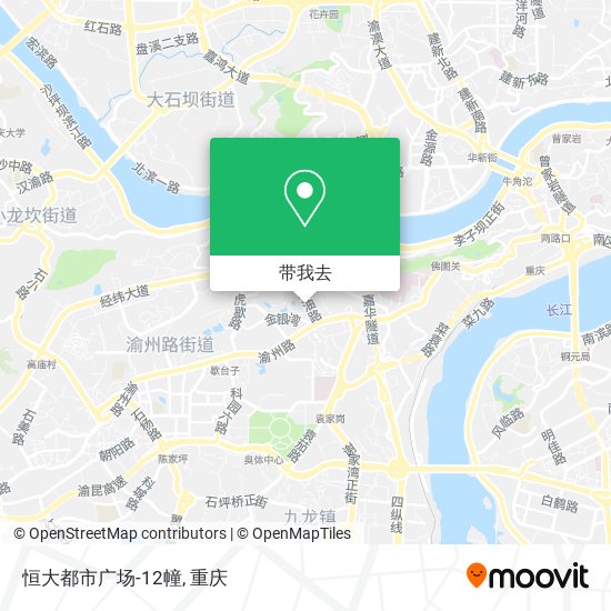 恒大都市广场-12幢地图