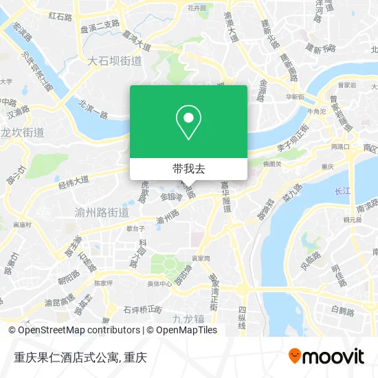 重庆果仁酒店式公寓地图