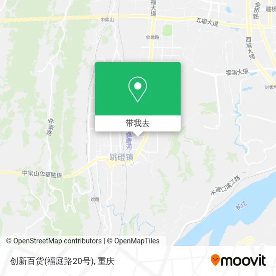创新百货(福庭路20号)地图
