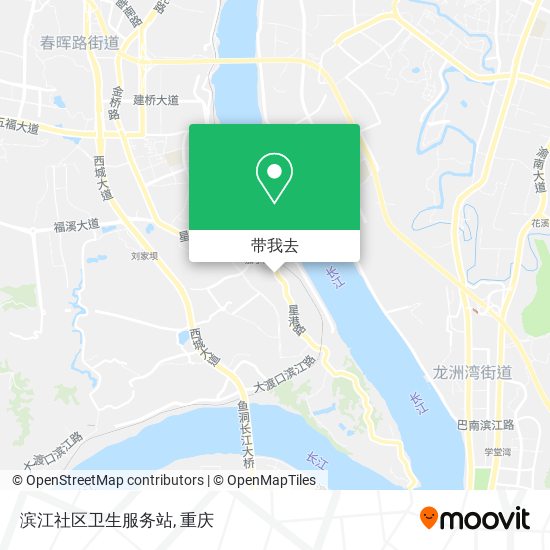滨江社区卫生服务站地图