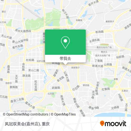 凤冠双美会(嘉州店)地图