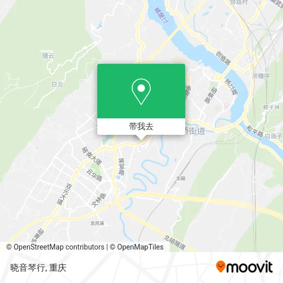 晓音琴行地图