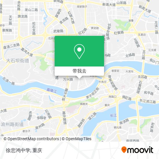 徐悲鸿中学地图
