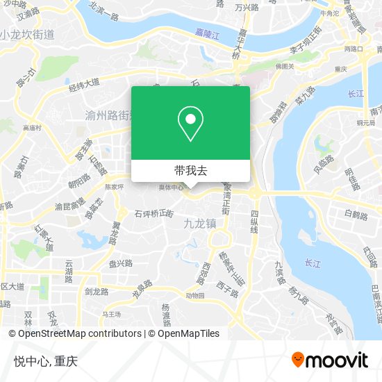 悦中心地图