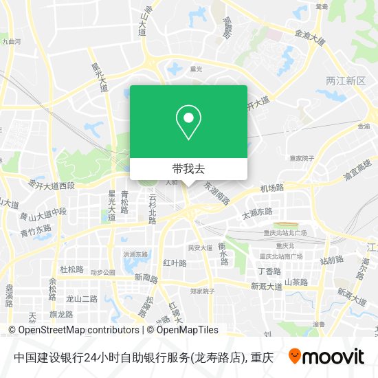 中国建设银行24小时自助银行服务(龙寿路店)地图