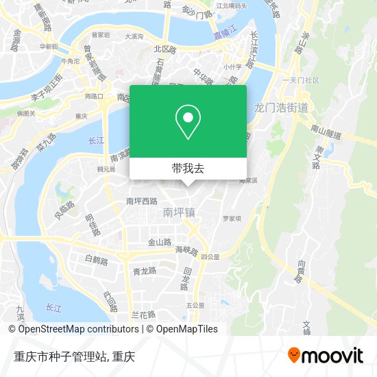 重庆市种子管理站地图