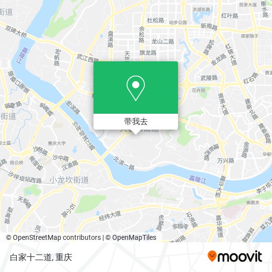 白家十二道地图
