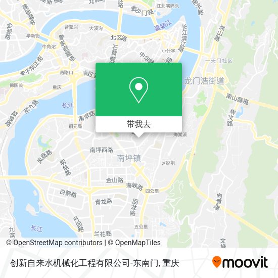 创新自来水机械化工程有限公司-东南门地图