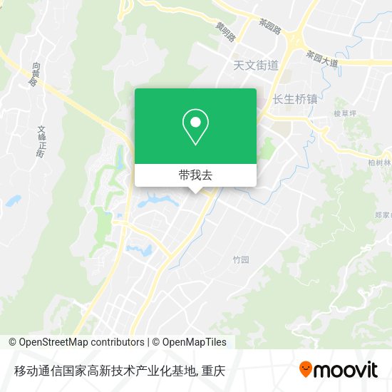 移动通信国家高新技术产业化基地地图