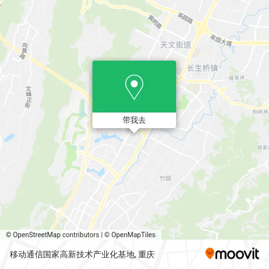 移动通信国家高新技术产业化基地地图