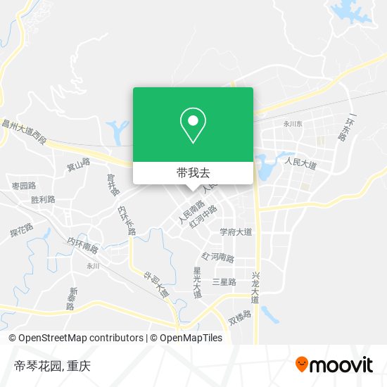 帝琴花园地图