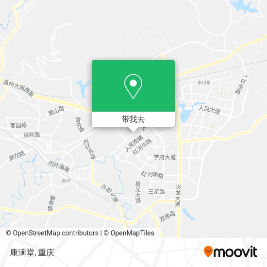 康满堂地图