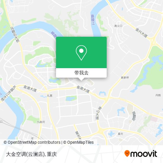 大金空调(云澜店)地图