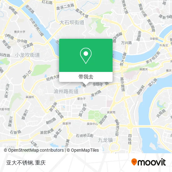 亚大不锈钢地图