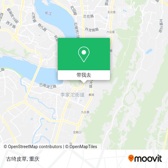 古绮皮草地图