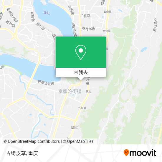 古绮皮草地图