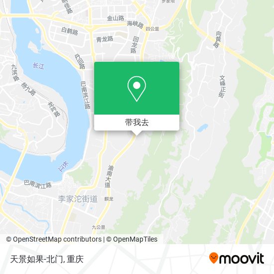 天景如果-北门地图