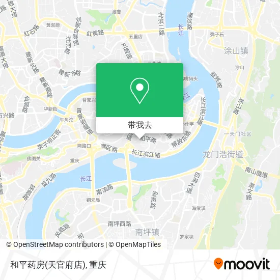 和平药房(天官府店)地图