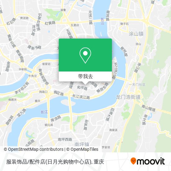 服装饰品/配件店(日月光购物中心店)地图