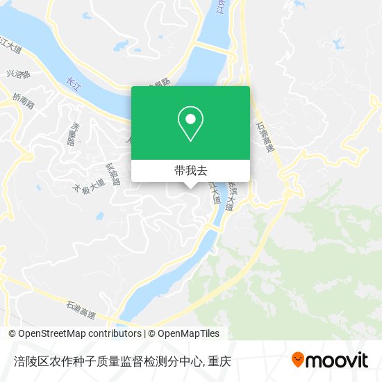 涪陵区农作种子质量监督检测分中心地图
