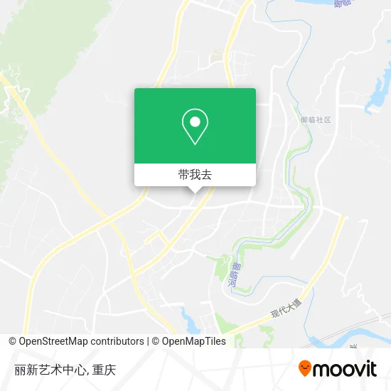 丽新艺术中心地图