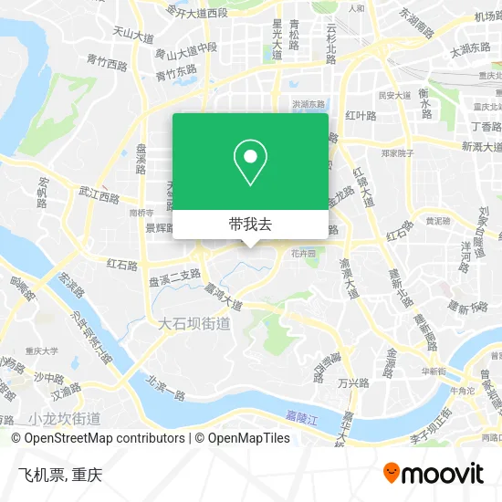飞机票地图