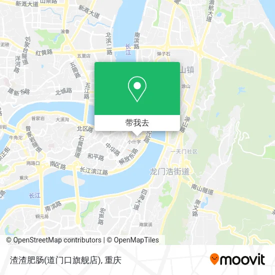 渣渣肥肠(道门口旗舰店)地图