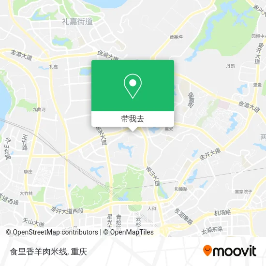 食里香羊肉米线地图