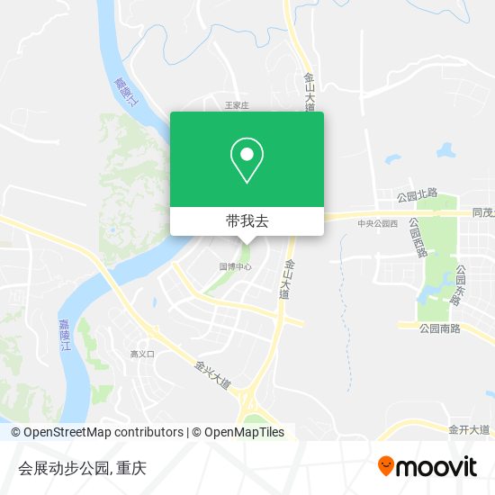 会展动步公园地图