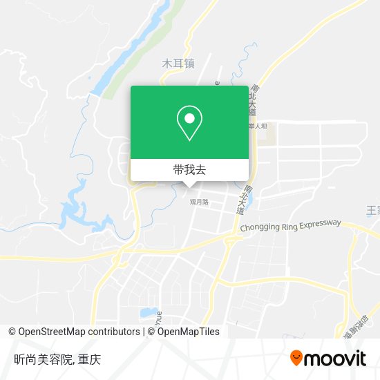 昕尚美容院地图