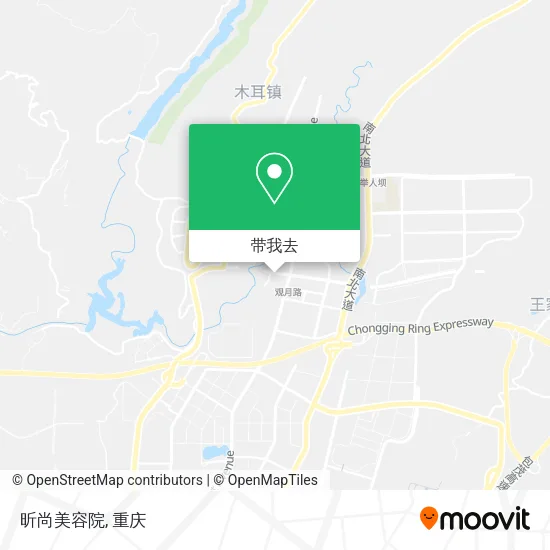 昕尚美容院地图