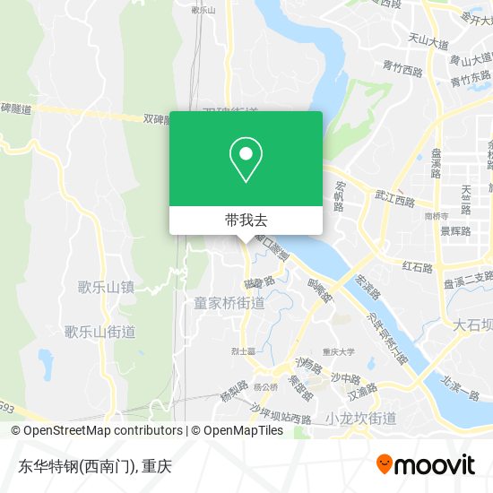 东华特钢(西南门)地图