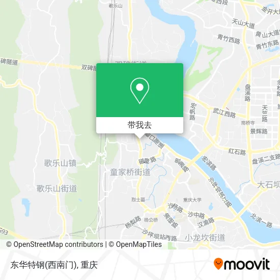 东华特钢(西南门)地图