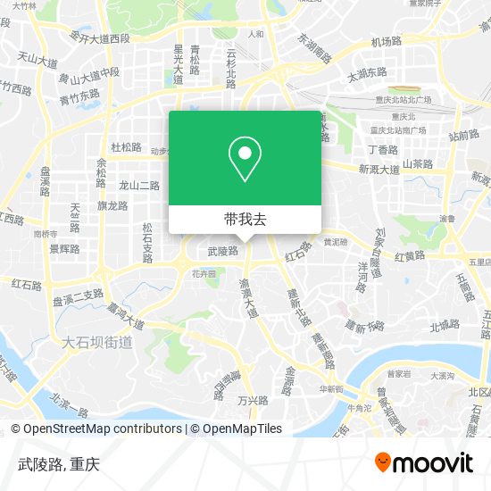 武陵路地图