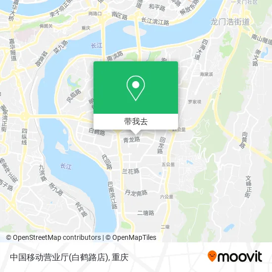 中国移动营业厅(白鹤路店)地图