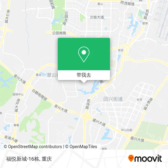 福悦新城-16栋地图