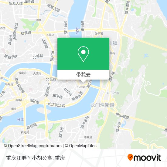 重庆江畔丶小胡公寓地图