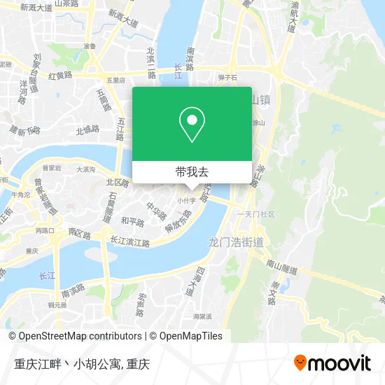 重庆江畔丶小胡公寓地图