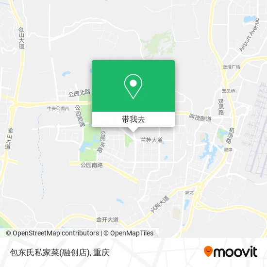包东氏私家菜(融创店)地图