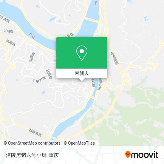 涪陵黑猪六号小厨地图