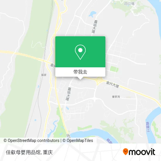 佳叡母婴用品馆地图