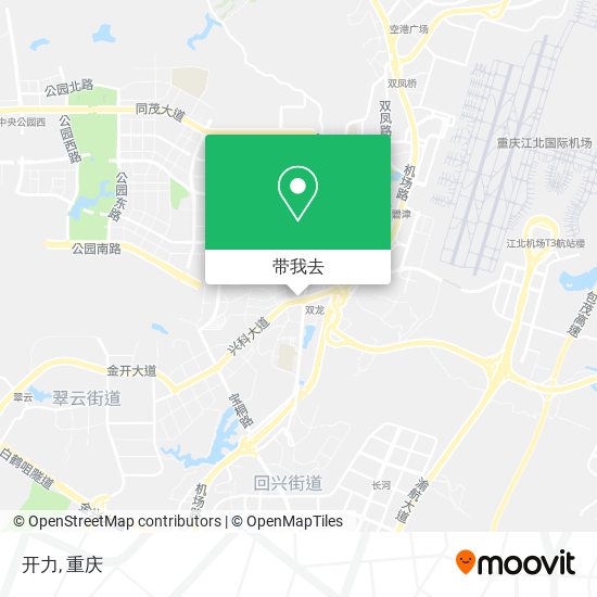 开力地图