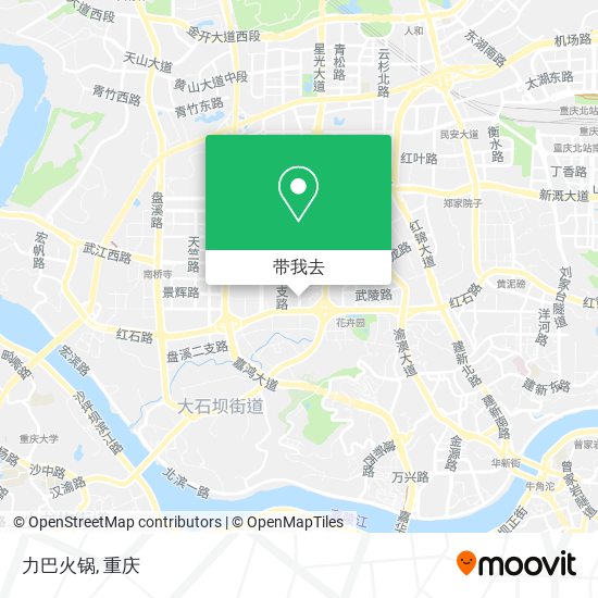 力巴火锅地图