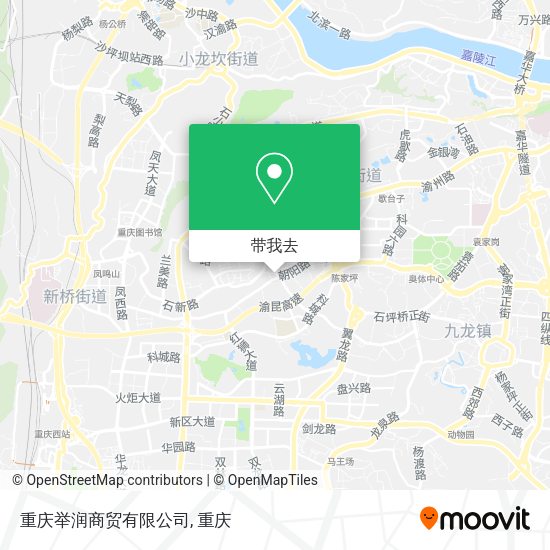 重庆举润商贸有限公司地图